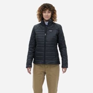Patagonia Women's Black Radalie Jacket Puffer Puffy Small Classic Cabincore